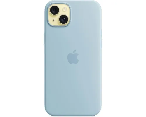 Чехол для мобильного телефона Apple iPhone 15 Plus Silicone Case with MagSafe - Light Blue,Model A3124 (MWNH3ZM/A)