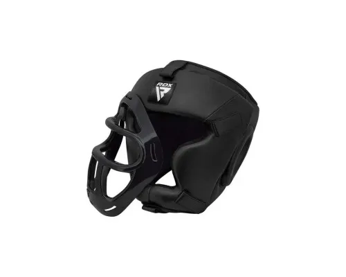 Боксерский шлем RDX T1 Grill Full Black XL (HGR-T1FB-XL)