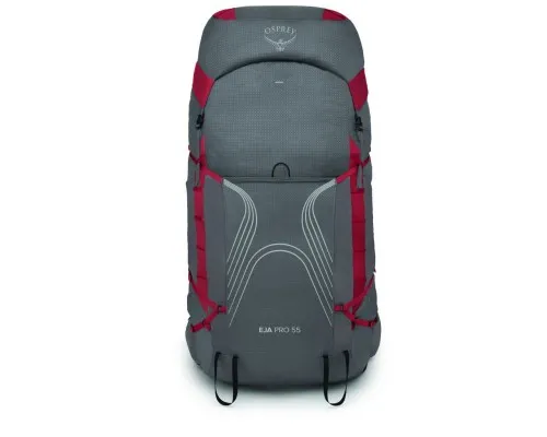 Рюкзак туристичний Osprey Eja Pro 55 dale grey/poinsettia red WXS/S (009.3300)