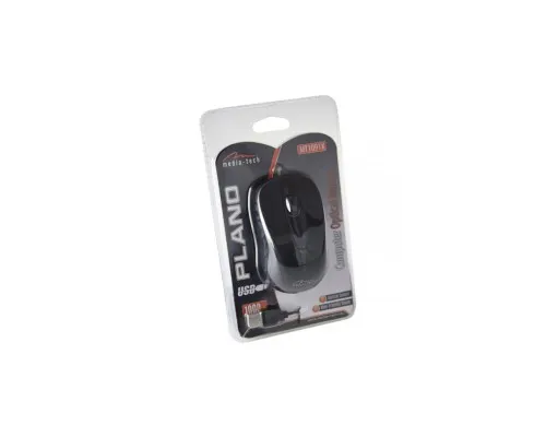 Мишка Media-Tech Plano USB Black (MT1091K)