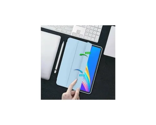 Чохол до планшета BeCover Tri Fold Soft TPU Silicone Apple iPad Pro 13" M4 2024 Light Blue (711753)