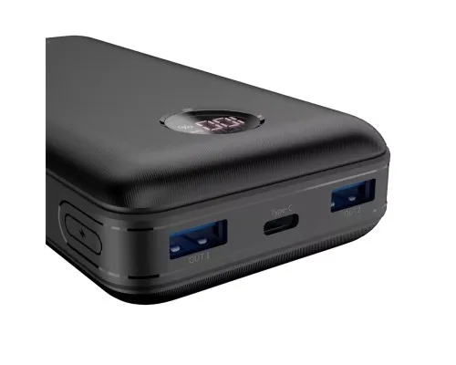 Батарея універсальна Canyon PB-2002 20000mAh, PD/20W, QC/3.0, Black (CNE-CPB2002B)