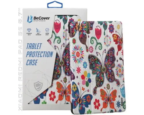 Чехол для планшета BeCover Smart Case Xiaomi Redmi Pad SE 8.7" Butterfly (711910)