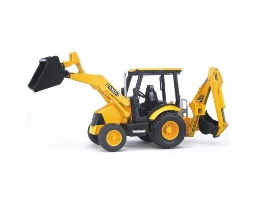 Спецтехника Bruder Дорожный погрузчик с экскаватором JCB MIDI CX М1:16 (02427)