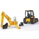 Спецтехника Bruder Дорожный погрузчик с экскаватором JCB MIDI CX М1:16 (02427)