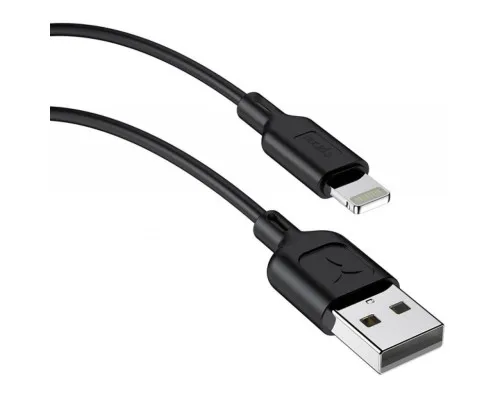 Дата кабель USB 2.0 AM to Lightning 1.0m Fast T-L829 Black T-Phox (T-L829 Black)