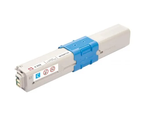 Тонер-картридж BASF OKI C332/MC363 Cyan 46508735 (KT-46508735)