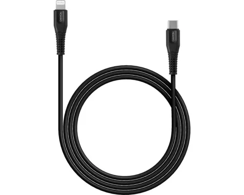 Дата кабель USB Type-C to Lightning 1.2m MFI Black Canyon (CNS-MFIC4B)