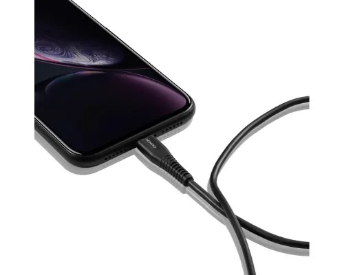 Дата кабель USB Type-C to Lightning 1.2m MFI Black Canyon (CNS-MFIC4B)