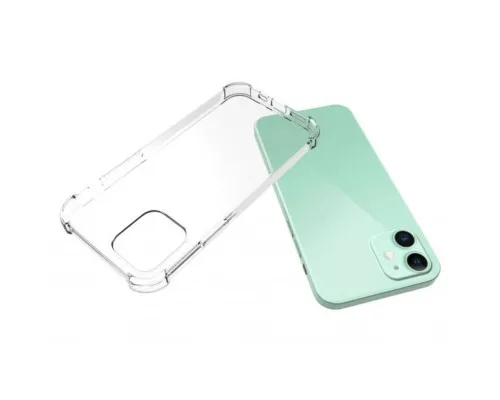 Чохол до мобільного телефона BeCover Anti-Shock Apple iPhone 12 Clear (705435)