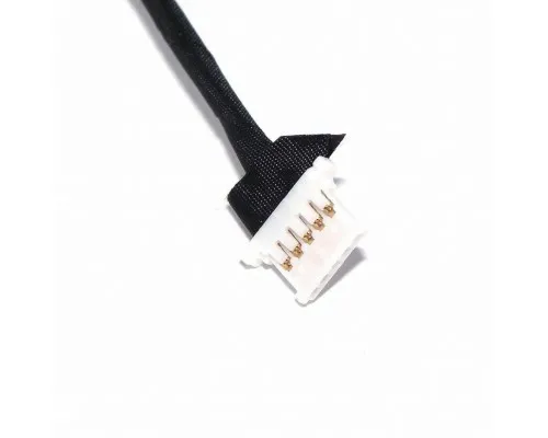 Розєм живлення ноутбука з кабелем Lenovo PJ862 (bevel USB), 5-pin, 9 см (A49087)