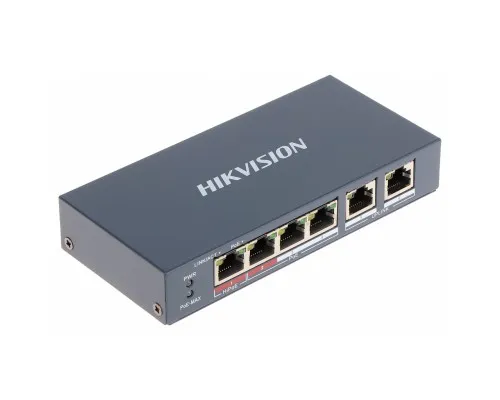 Комутатор мережевий Hikvision DS-3E0106HP-E