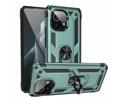 Чехол для мобильного телефона BeCover Military Xiaomi Mi 11 Lite / Mi 11 Lite 5G Dark Green (706645)