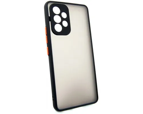 Чехол для мобильного телефона Dengos Matte Samsung Galaxy A53 (black) (DG-TPU-MATT-100)