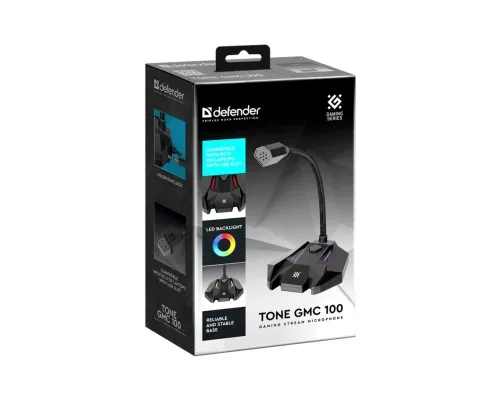 Микрофон Defender Tone GMC 100 USB LED Black (64610)