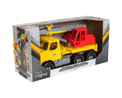 Спецтехника Tigres Авто City Truck кран в коробке (39366)