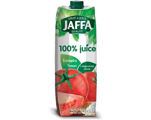 Сок Jaffa Томатный сок с солью 950 мл (4820003684931)