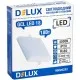 Світильник Delux LED 18_4000К 18Вт 230В SQUARE (90020232)