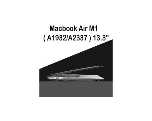 Чехол для ноутбука BeCover 13.3" Macbook Air M1 A1932/A2337 PremiumPlastic Red (708883)