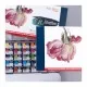 Акварельные краски Rosa Gallery Bontanical, 35 цветов 2,5мл, кювета, Индиго (4823098540724)