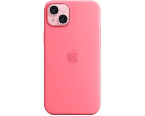 Чохол до мобільного телефона Apple iPhone 15 Plus Silicone Case with MagSafe - Pink,Model A3124 (MWNE3ZM/A)