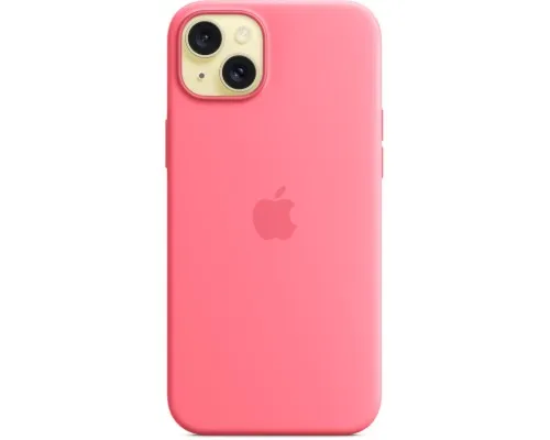 Чохол до мобільного телефона Apple iPhone 15 Plus Silicone Case with MagSafe - Pink,Model A3124 (MWNE3ZM/A)