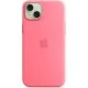 Чехол для мобильного телефона Apple iPhone 15 Plus Silicone Case with MagSafe - Pink,Model A3124 (MWNE3ZM/A)