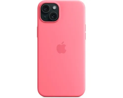 Чохол до мобільного телефона Apple iPhone 15 Plus Silicone Case with MagSafe - Pink,Model A3124 (MWNE3ZM/A)