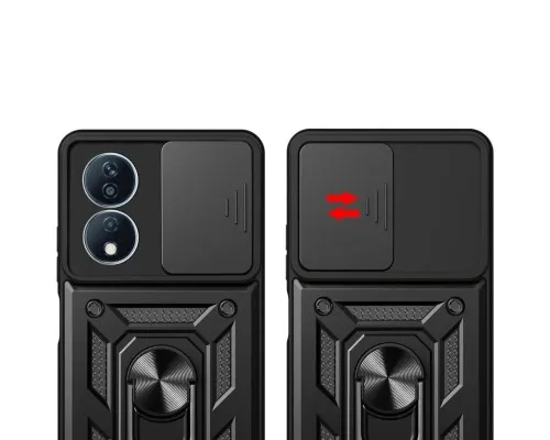 Чохол до мобільного телефона BeCover Military Honor X7b Black (710998)
