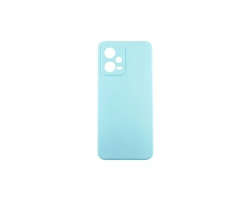 Чохол до мобільного телефона Dengos Xiaomi Redmi Note 12 5G Case + Glass (Ice blue) (DG-KM-84)