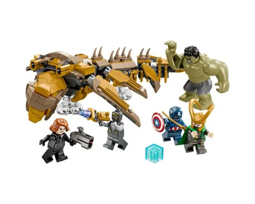 Конструктор LEGO Marvel Месники проти Левіафана (76290)