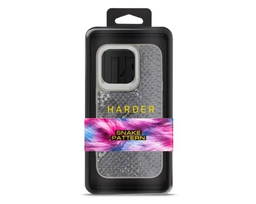 Чохол до мобільного телефона Harder Snake Pattern Apple iPhone 15 Pro Grey Silver (ARM76798)