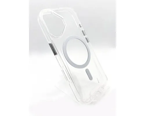 Чохол до мобільного телефона BeCover Space Case (MagSafe) для Apple iPhone 16 Plus Transparancy (712103)