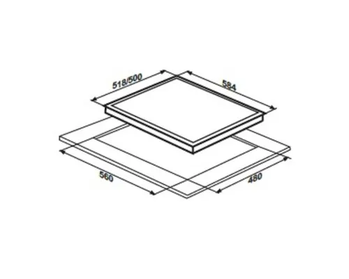 Варочная поверхность Liberty PG6141G-CCB (401)