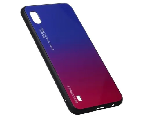 Чохол до мобільного телефона BeCover Gradient Glass Samsung Galaxy M10 2019 SM-M105 Blue-Red (703868)