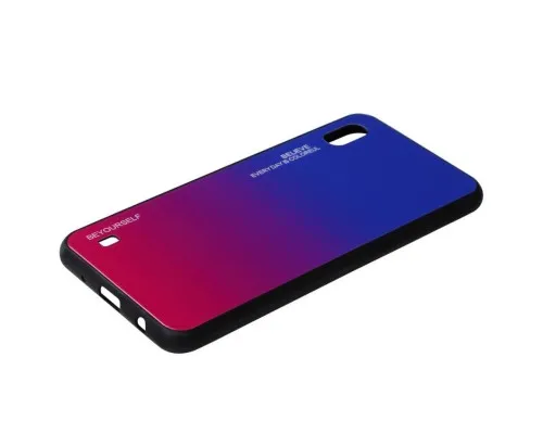 Чохол до мобільного телефона BeCover Gradient Glass Samsung Galaxy M10 2019 SM-M105 Blue-Red (703868)