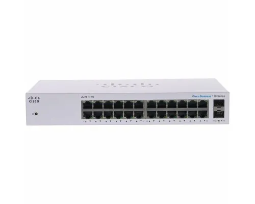Комутатор мережевий Cisco CBS110-24T-EU
