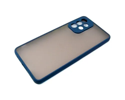 Чохол до мобільного телефона Dengos Matte Samsung Galaxy A53 (blue) (DG-TPU-MATT-101)