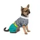 Костюм для тварин Pet Fashion Strip S чорно-білий з бірюзовим (4823082424900)