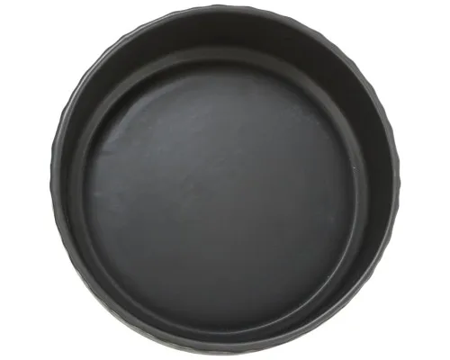 Посуд для собак Trixie Миска керамічна 900 мл/16 см (чорна) (4047974250211)