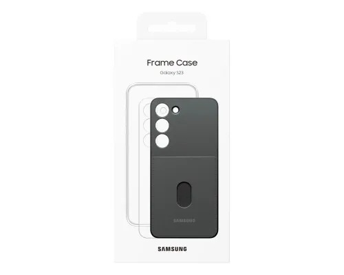 Чехол для мобильного телефона Samsung Galaxy S23 Frame Case Black (EF-MS911CBEGRU)