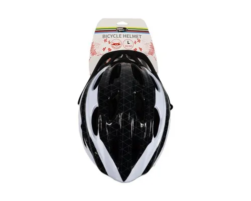 Шлем Good Bike L 58-60 см Black/White (88855/4-IS)