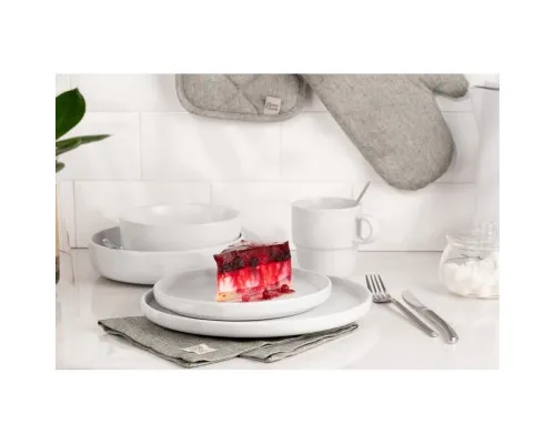 Тарелка Ardesto Trento Dessert 20,5 см White (AR2920TW)