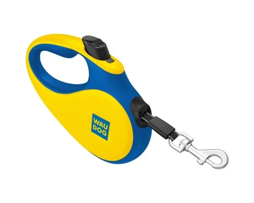 Поводок для собак WAUDOG R-leash Colors of freedom светоотражающая лента L 5 м (383-4020)