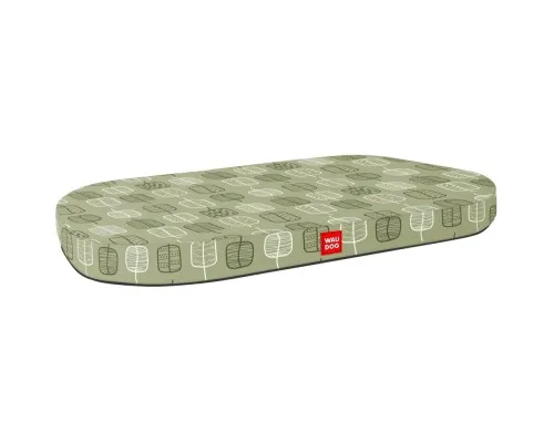 Чохол на матраци для тварин WAUDOG Relax Зелене листя М 80х55 см (1309-0108)