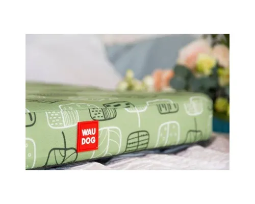 Чохол на матраци для тварин WAUDOG Relax Зелене листя М 80х55 см (1309-0108)