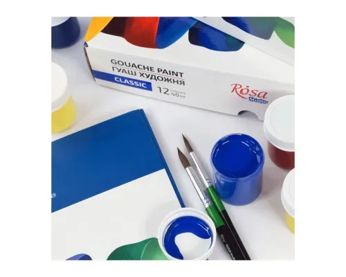 Гуашеві фарби Rosa Studio Classic 12 кольорів 40 мл special box (4823098531616)