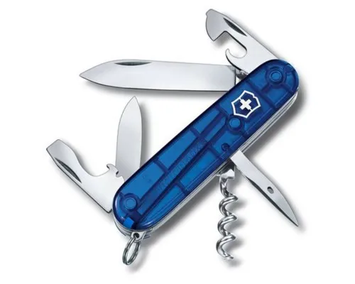 Ніж Victorinox Spartan Ukraine 91 мм Синьо-прозорий/Жовтий (1.3603.T2.8)
