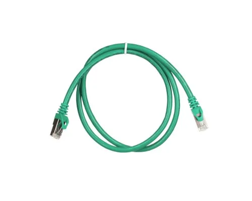 Патч-корд 1м S/FTP Cat 6 CU PVC 26AWG 7/0.16 green 2E (2E-PC6SFTPCOP-100GRN)