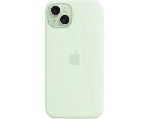 Чехол для мобильного телефона Apple iPhone 15 Plus Silicone Case with MagSafe - Soft Mint,Model A3124 (MWNG3ZM/A)